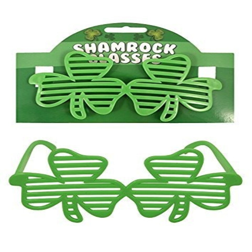 image 1 of Glasses Adult Shutter Shamrock