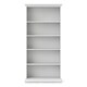 image 2 of Paris Tall Bookcase in White