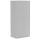 image 1 of HOMCOM 2 Door Wardrobe for Bedroom, Double Wardrobe with Shelves and Hanging Rail, Modern Bedroom Furniture, 80x54x180cm, Grey
