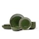 image 1 of Mikasa Dinner Set Green Ceramic 12 Piece