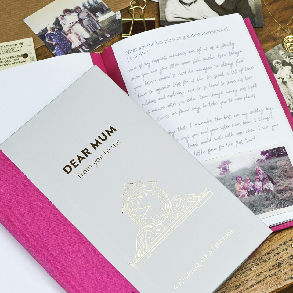 image 1 of Dear Mum Memory Journal