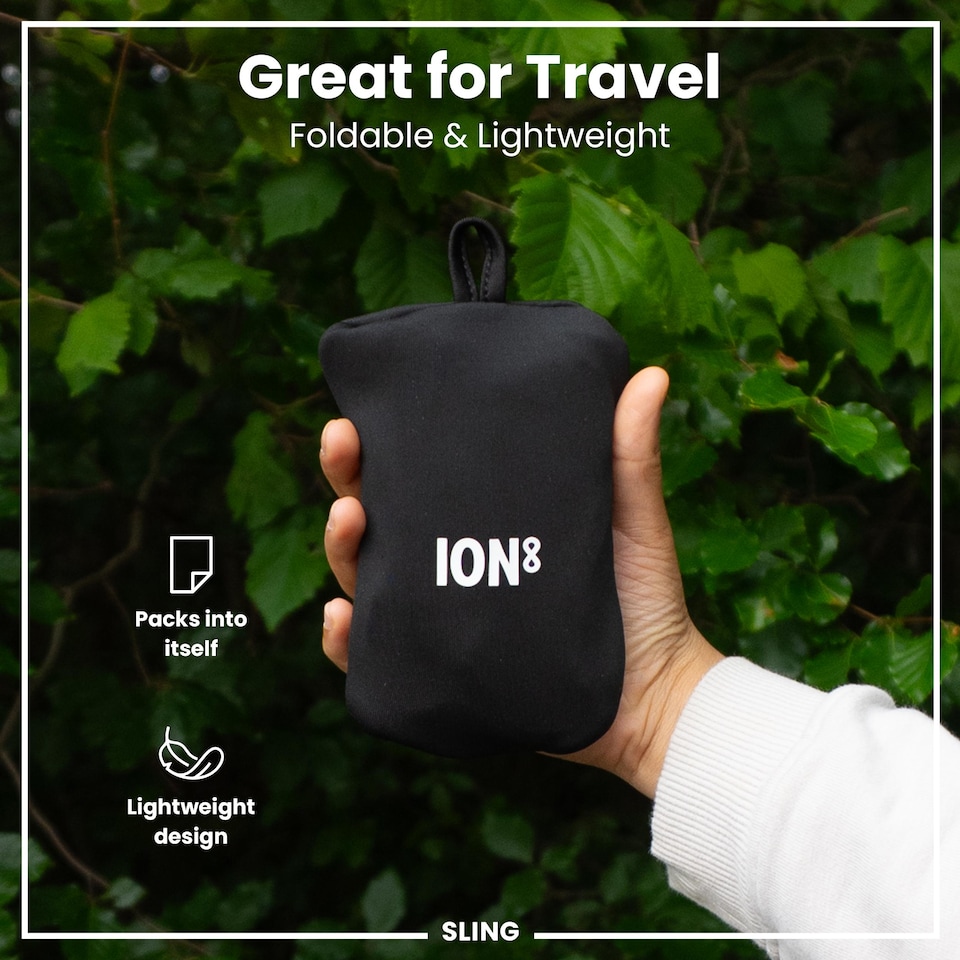 image 1 of Water Bottle Carrier, Fabric, One Size | Black | Black