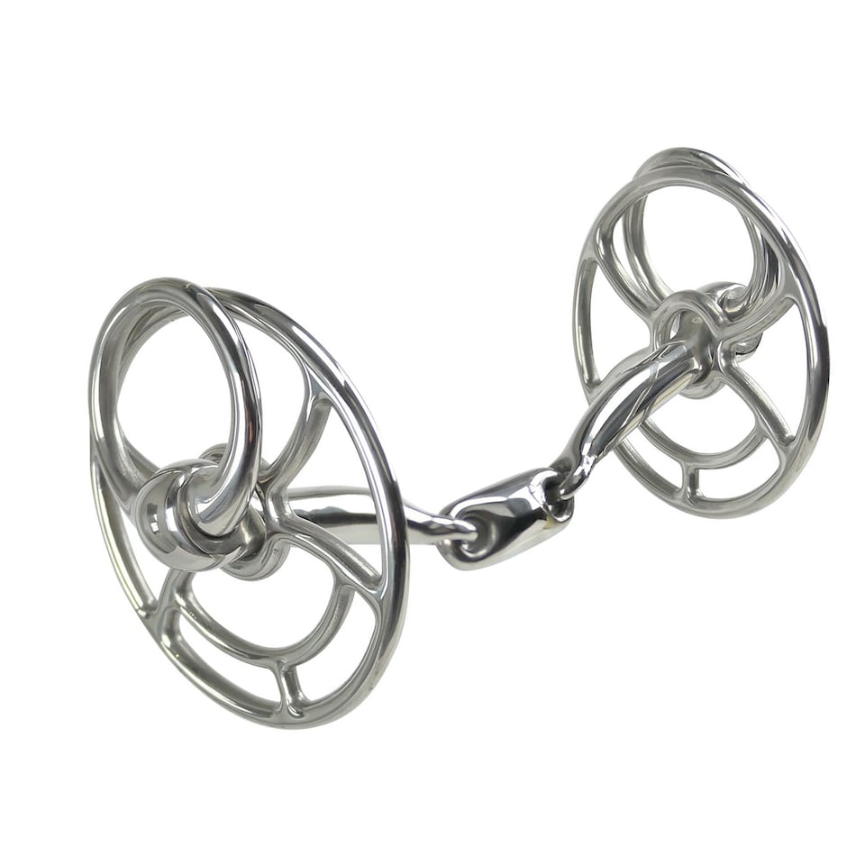 image 1 of Whitaker Bullet Horse Universal Bit | Grey | Steel | 145mm | 1