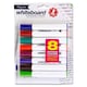 image 1 of Pack of 8 Intense Colour Dry Wipe Whiteboard Markers by Pro:scribe
