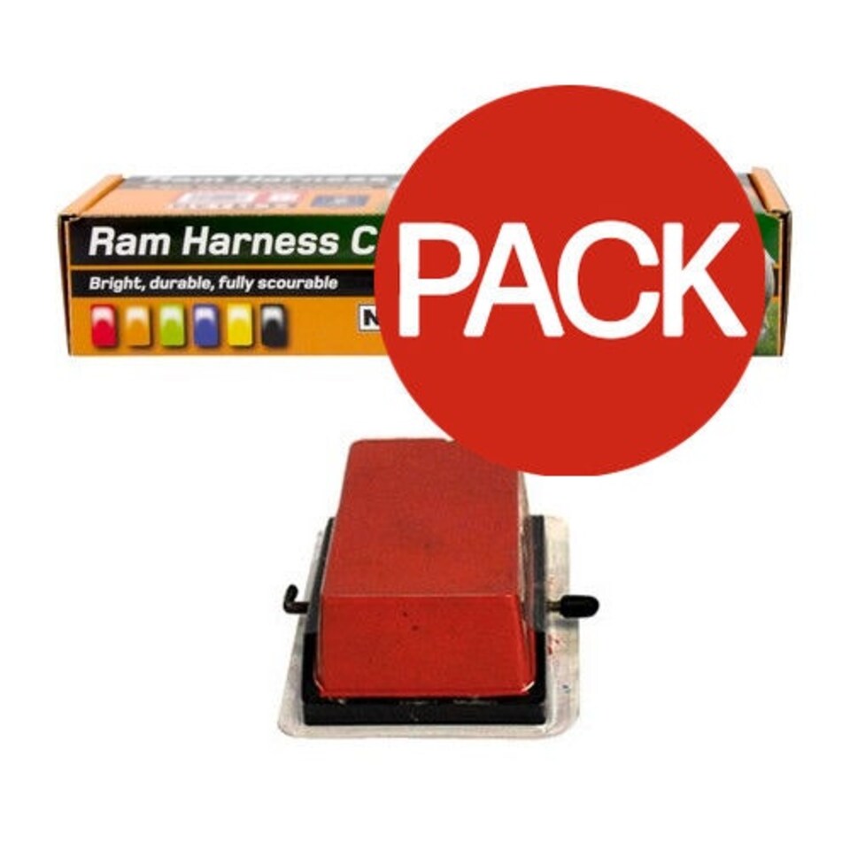 Nettex Sheep Marking Wax (Pack of 10) - Red - One Size