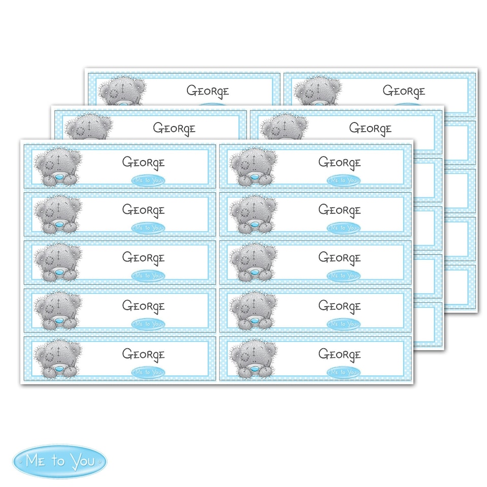 image 1 of Personalised Me To You Stickers