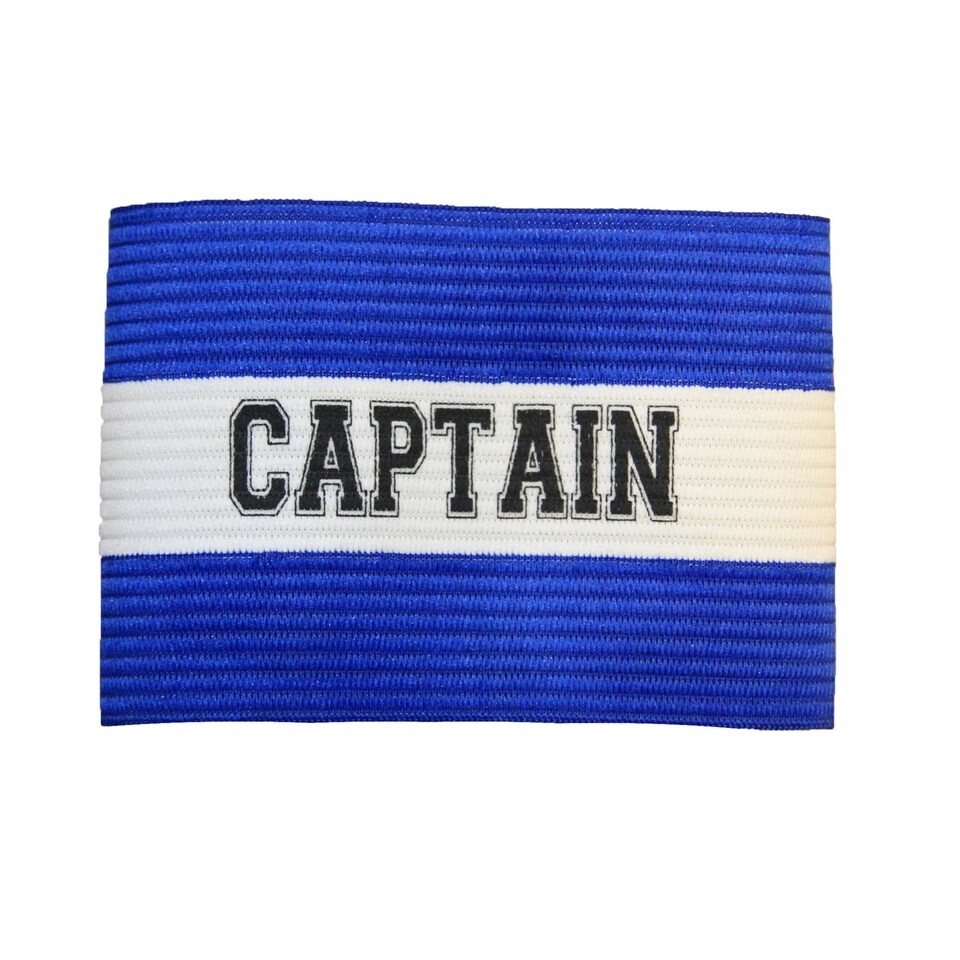 Carta Sport Unisex Adult Captains Armband - Royal Blue/White - One Size