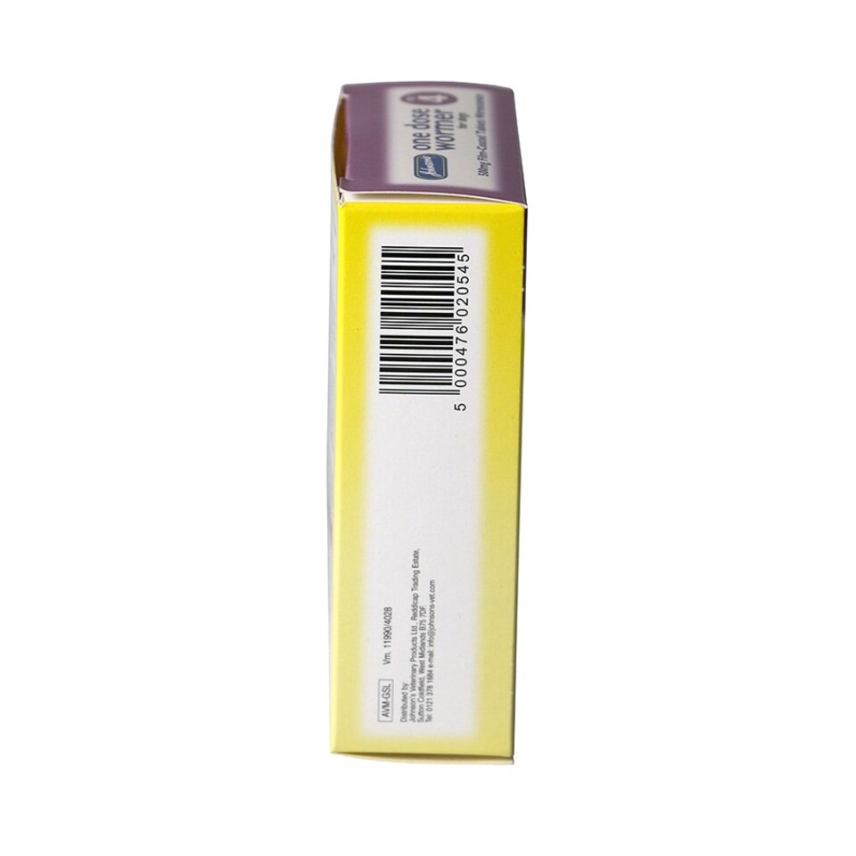 image 1 of Johnsons Veterinary Dog Easy Dose Wormer - Size 4 Large Breeds 8 Tablets - Pack of 3