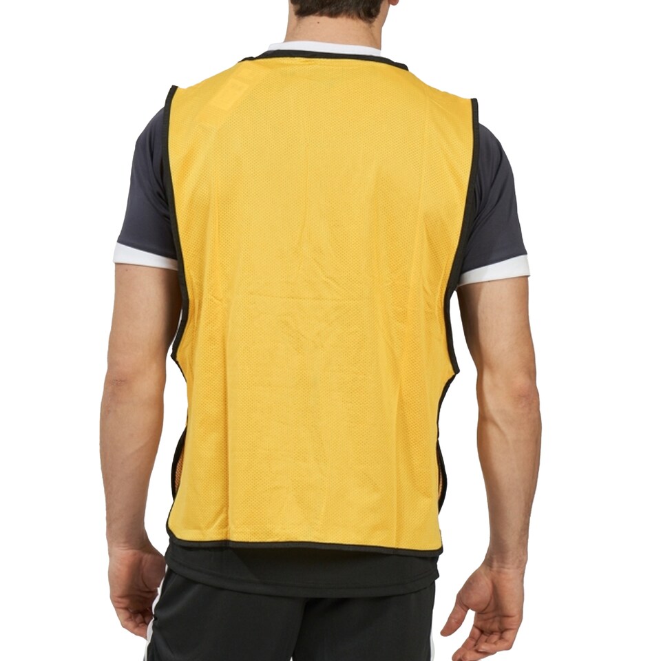 image 1 of Umbro Unisex Adult Training Bib | Yellow | Yellow/Black | L-XL | 1