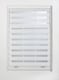 image 4 of Day and Night Zebra Roller Blind 95cm Wide x 210cm Long | White | White