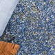 image 4 of KUKOON Dark Blue Mottled Shaggy Living Room Area Rug 200cm x 290cm