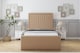 image 1 of Sloomy Somerset Latte Dumfries Deep-Sided Bed Frame With 50" Upholstered Headboard 4'6 Double