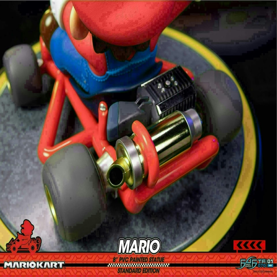 image 1 of First4Figures - Mario Kart (Mario) (Standard) PVC Figurine