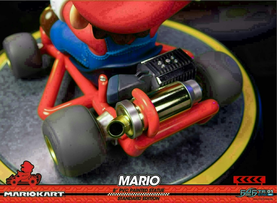 image 1 of First4Figures - Mario Kart (Mario) (Standard) PVC Figurine