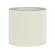 image 3 of Set of 2 Romana - Brushed Chrome Touch Operated Table Lamps Bedside Lights White Pleated Shade Silver | White