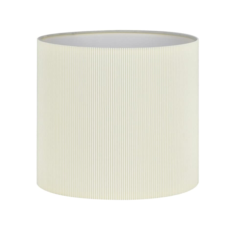 image 1 of Set of 2 Romana - Brushed Chrome Touch Operated Table Lamps Bedside Lights White Pleated Shade Silver | White