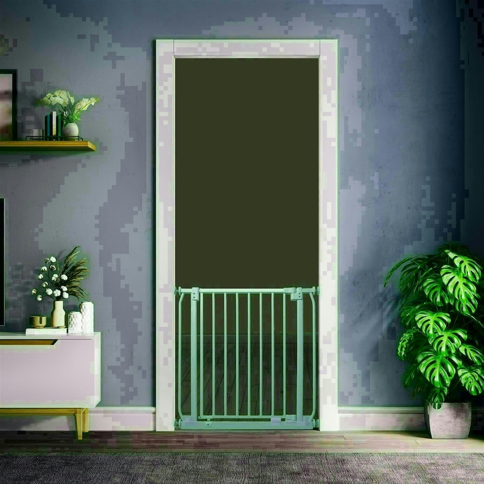 image 1 of Bettacare Elite Pressure Dog Gate Narrow, 65.5cm - 74.5cm, Matt Grey, Narrow Pressure Fit Pet Gate for Dog and Puppy