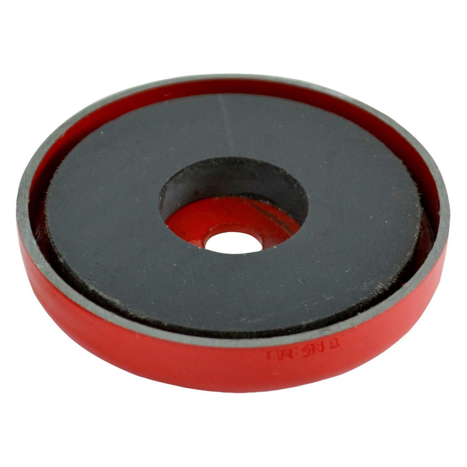 Faithfull Shallow Pot Magnet - Multi Colour - 70.0 x 6.35mm Power 15.0kg