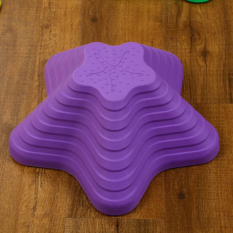 image 1 of ZONEKIZ Kids Stepping Stones, 11 Pieces Balance River Stones for Obstacle Course