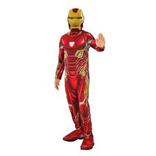 Iron Man Childrens/Kids Costume - Red/Yellow - L L