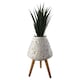 image 2 of 62cm x 40cm Large Lunar White Planter | White