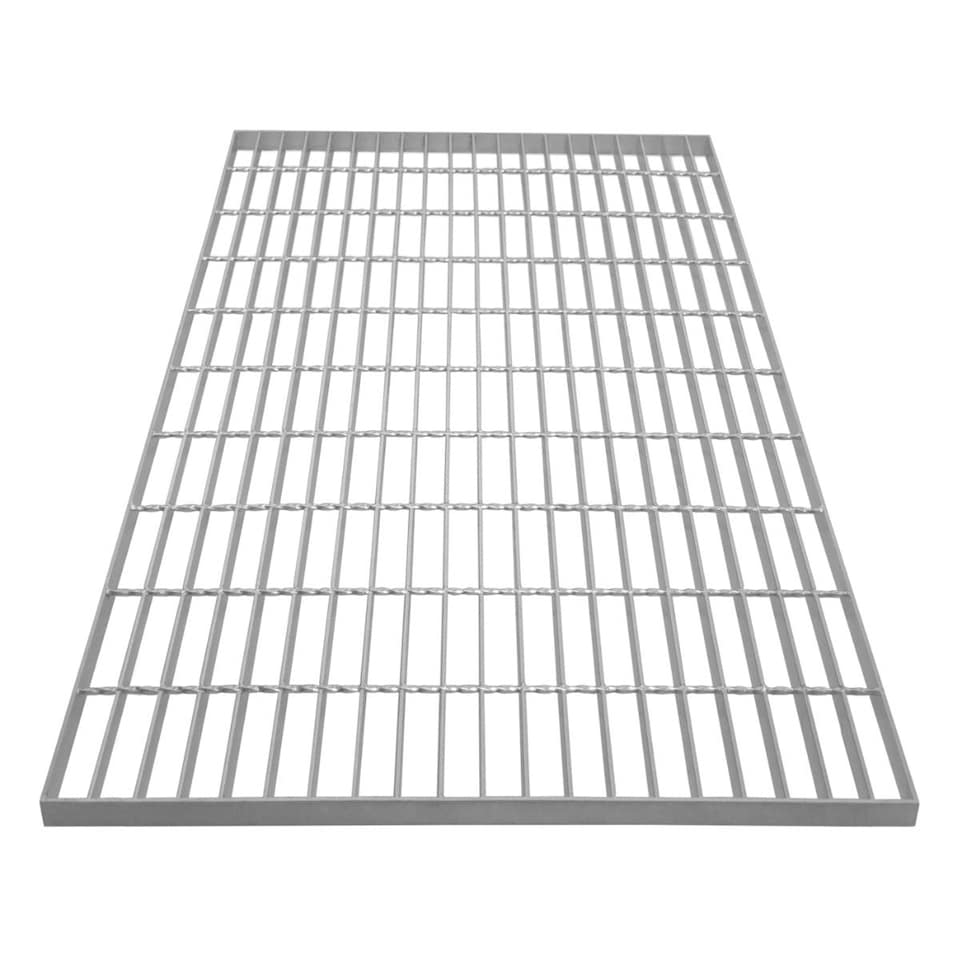image 1 of Galvanised Grating - 1000mm x 700mm | Silver