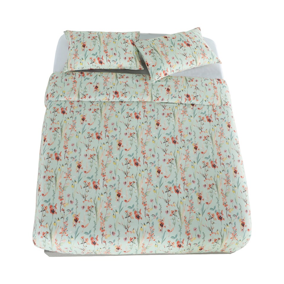 image 1 of Martex Studio Edition Spring Meadow Jade Duvet Cover Set - Double