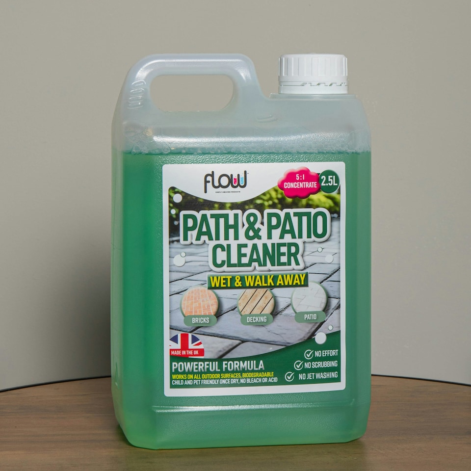 image 1 of 2.5 Litre Wet & Walk Away Patio Surface Cleaner Concentrate
