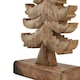 image 3 of Natural Christmas Tree - Wood - L6 x W13 x H26 cm - Brown