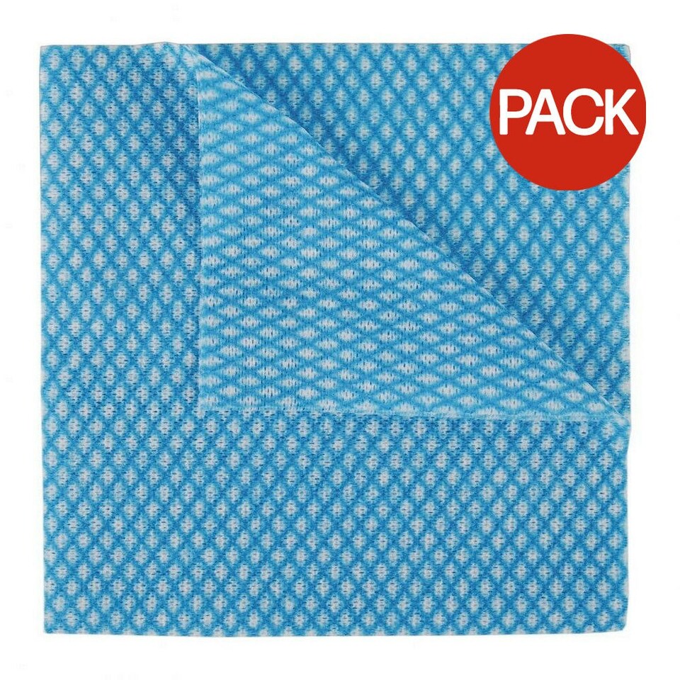 Robert Scott Contract All Purpose Cloth (Pack of 50) - Blue - One Size