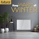 image 9 of Futura 1000W Smart Wifi Heater Electric Panel Wall Mounted White Glass Radiator | White | White | 1