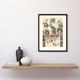 image 4 of Chinese Patterns of Birds and Flowers Racinet Framed Wall Art Print 12X16"