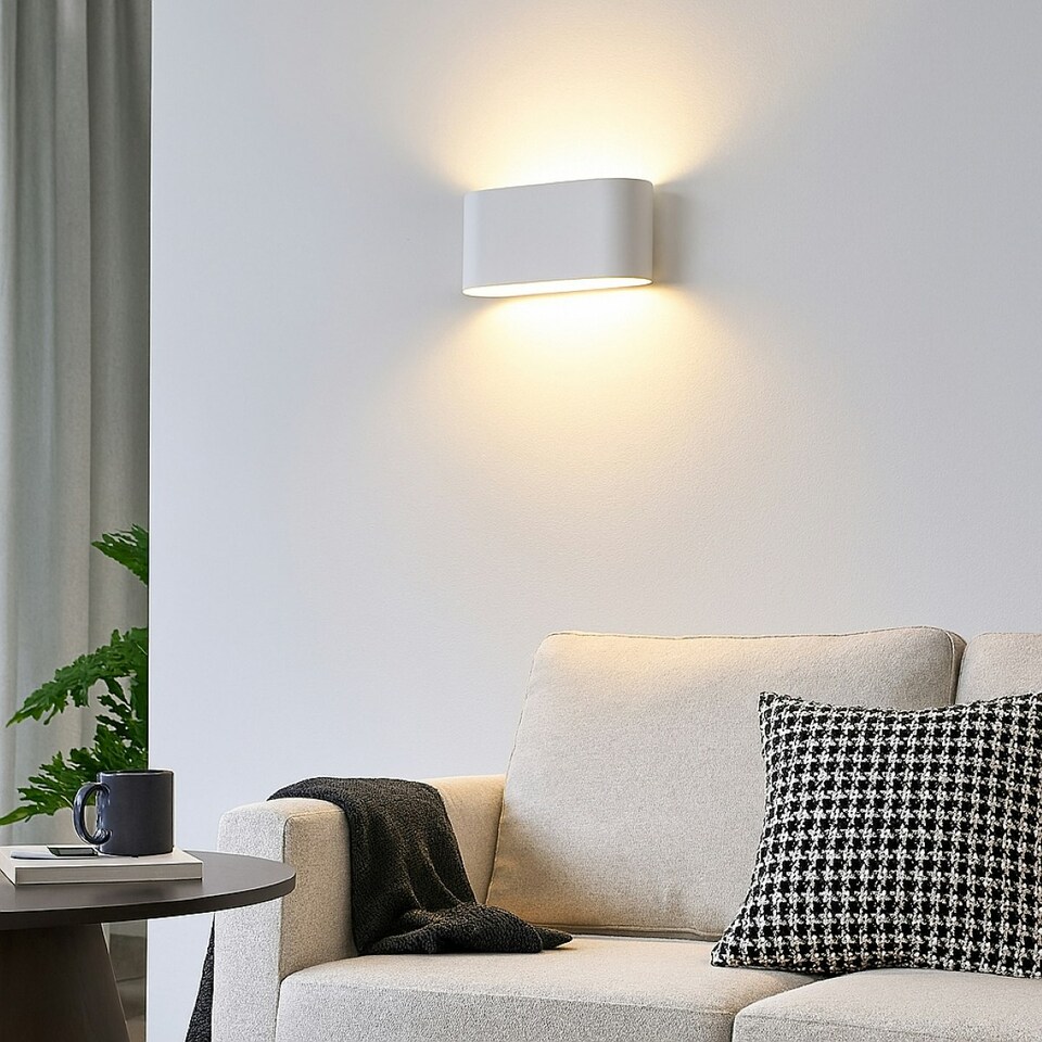 image 1 of CGC JONO White Up Down LED Wall Light White