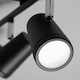 image 4 of BHS Frida Bathroom Ceiling Spotlight Bar | Black | Black | 1