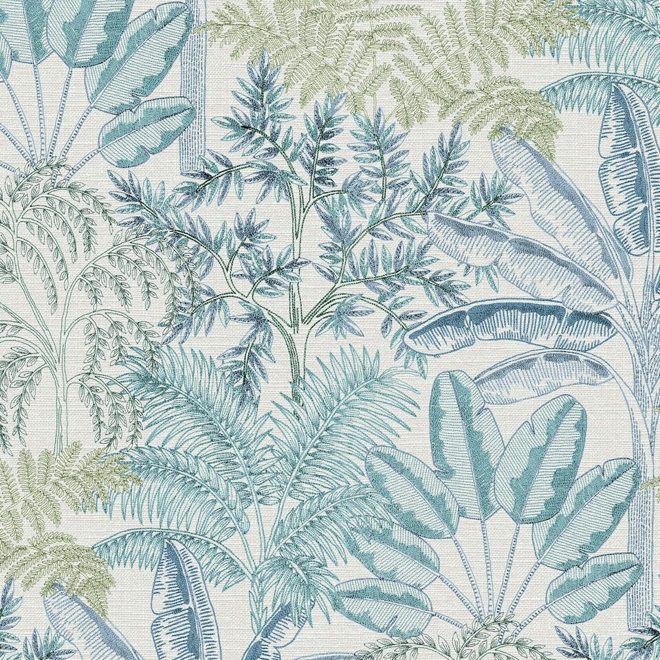 image 1 of Superfresco Easy Intrigue Aqua Wallpaper Blue | Blue
