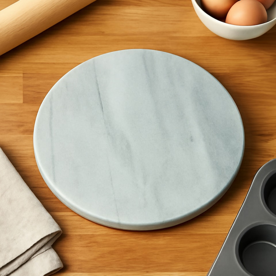 image 1 of Interiors by Premier Ziarat Chopping Board, Non-Slip marble Chopping Board, Easy to Clean Small Chopping Board
