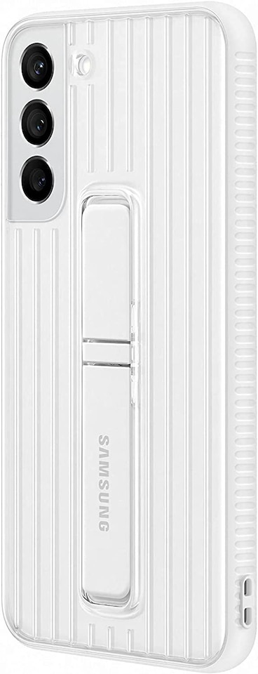image 1 of Samsung Galaxy S22 Plus Protective Standing Cover White/Green - EF-RS906CWEGEW
