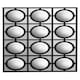 image 1 of Interiors by Premier Black Decorative Wall Mirror Black