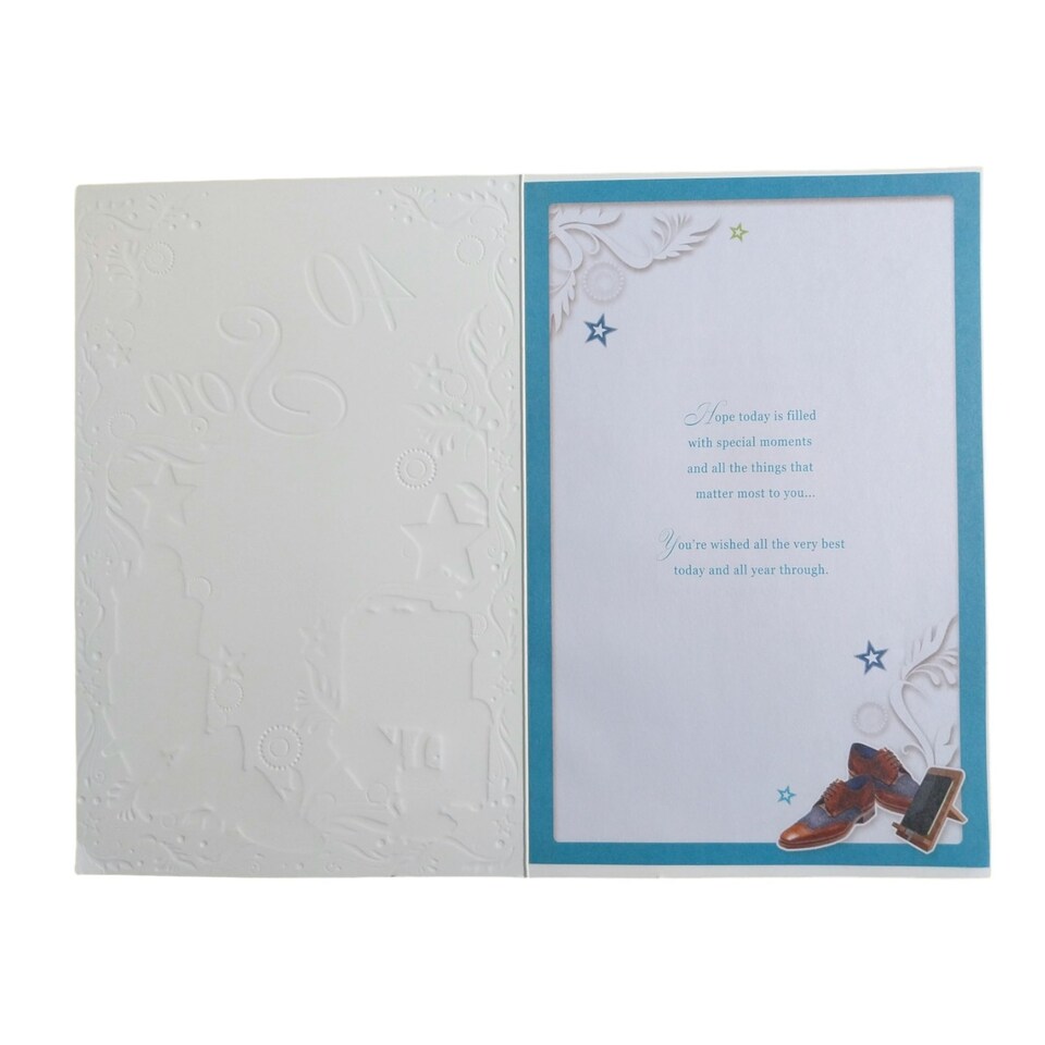 image 1 of 40th Birthday to Special Son Opacity Card