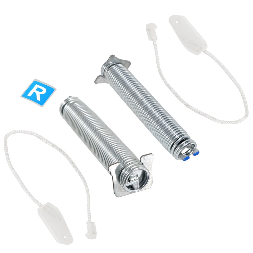 image 1 of SPARES2GO Door Spring Rope Set for Bosch Dishwasher Blue SMI SHE SHX 00754867 00626665
