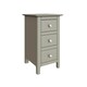 image 6 of Palma 3 Drawer Bedside Cabinet Pale Grey