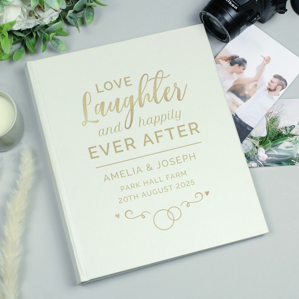 image 1 of Personalised Wedding Traditional Photo Album