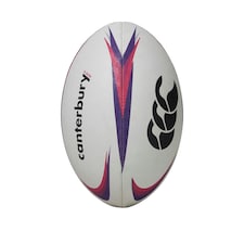 Canterbury Mentre Rugby Ball - White/Violet - 4