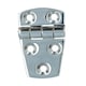 image 2 of Polished Door Hinge Stainless Steel 56mm x 38mm 316 Marine Cabin Hatch Silver