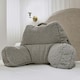 image 3 of icon Teddy Bear Cuddle Cushion Grey Reading Support Pillow Grey | One Size