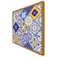 image 4 of Turkish style azulejos tiles (Picture Frame) Grey | S