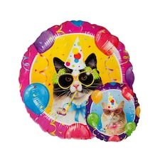 Amscan Cat Foil Balloon - Multicoloured - One Size