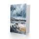 image 2 of Fishing Boats Yorkshire Coast Beach East Him Her Birthday Card