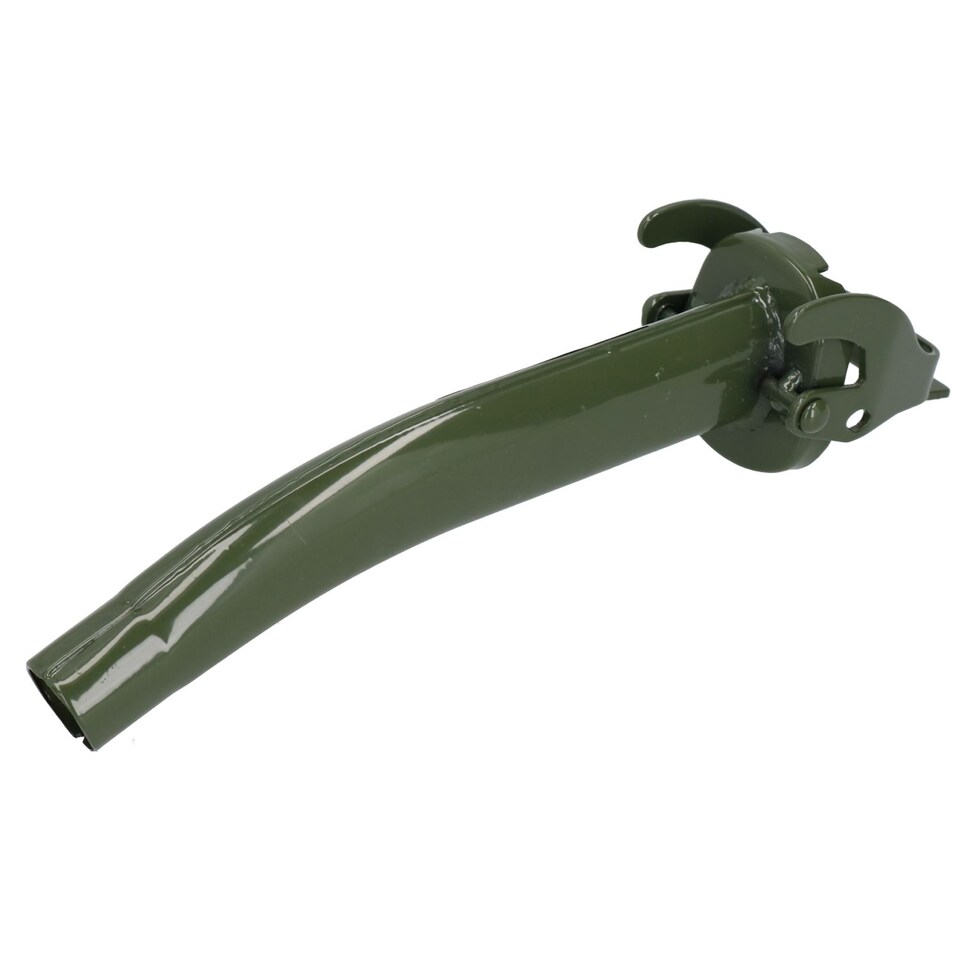 image 1 of Flexible Metal Jerry Can Pouring Steel Spout Nozzle Funnel Fuels Petrol Diesel Oil