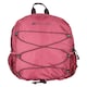 image 2 of Mountain Warehouse Trek Backpack Padded Soft Breathable Everyday Rucksack Bag Red | Berry